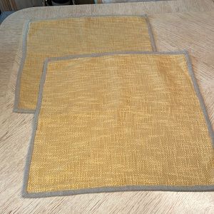 Pottery Barn Basket-Weave Pillow Covers (2)